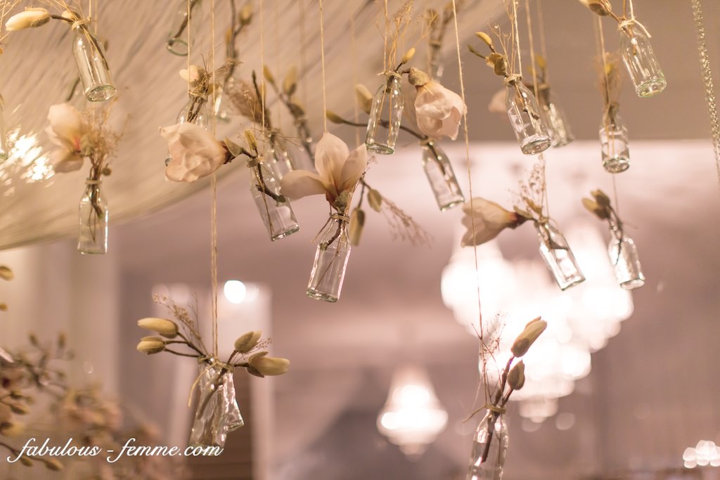 decoration for wedding dress launch