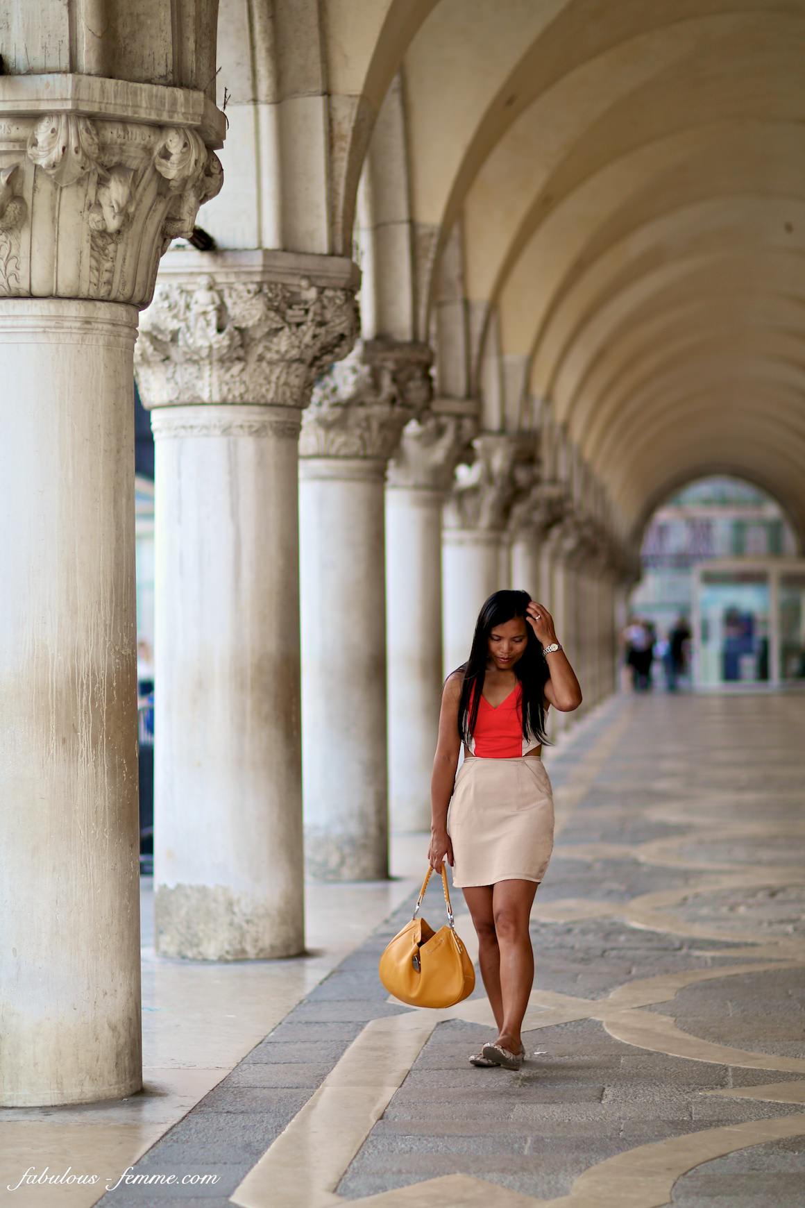 piazza san marco - asian girl - fashion blogger