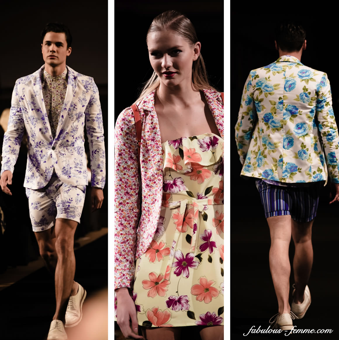 floral suits - male fashion 2013 2014