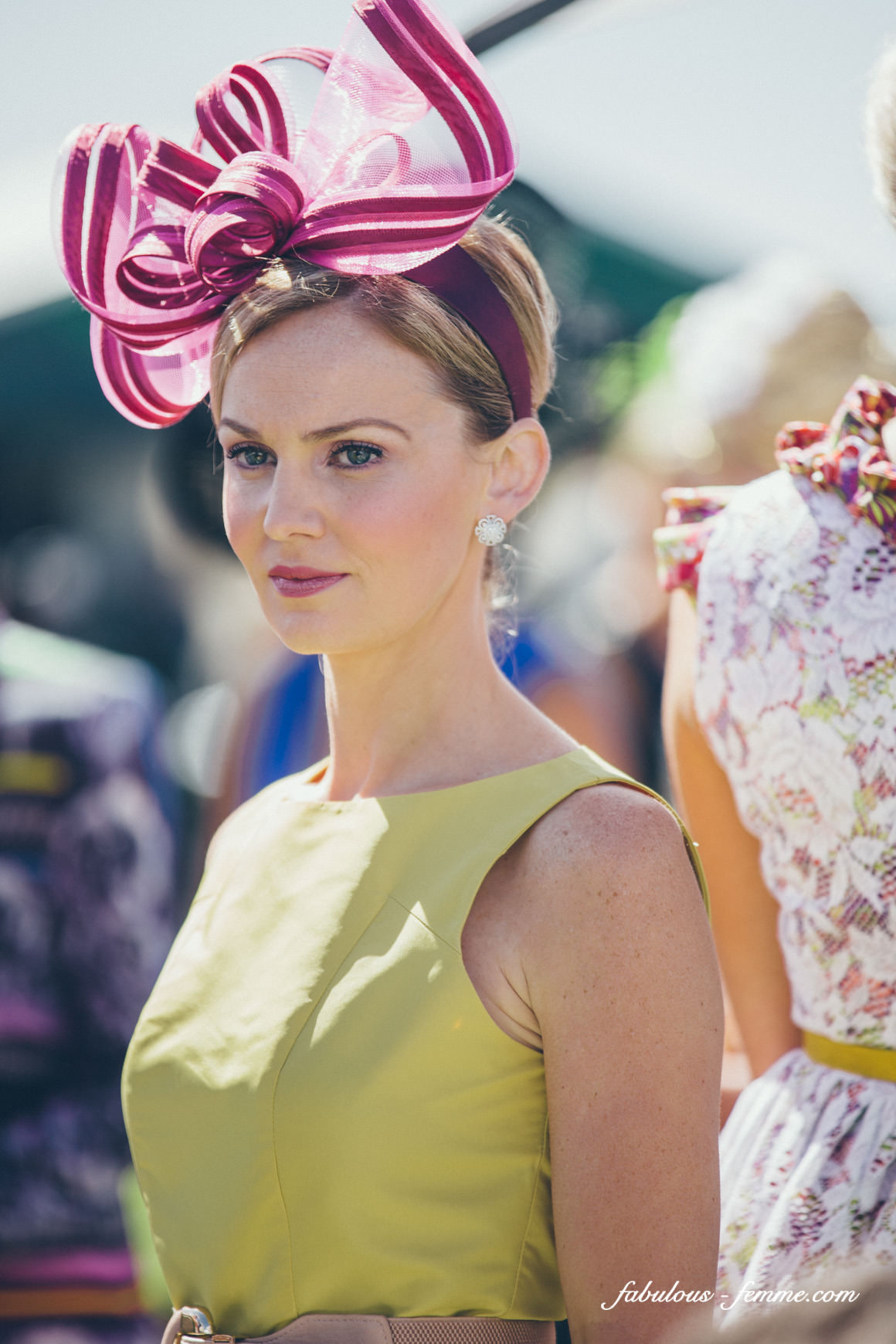 photos of spring fashion at melbourne cup, australia