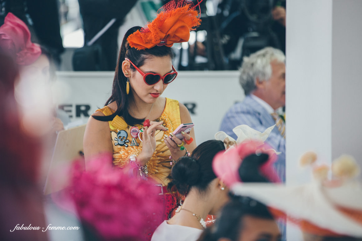 crazy outfits at the melbourne cup