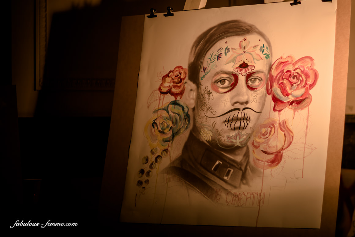 day of the dead painting