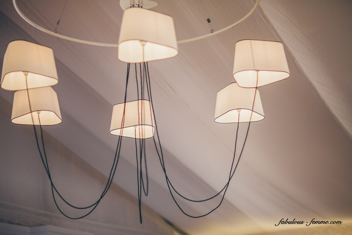 modern lamps for birdcage marquee - stylish