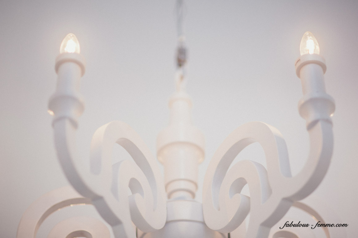 white chandelier 