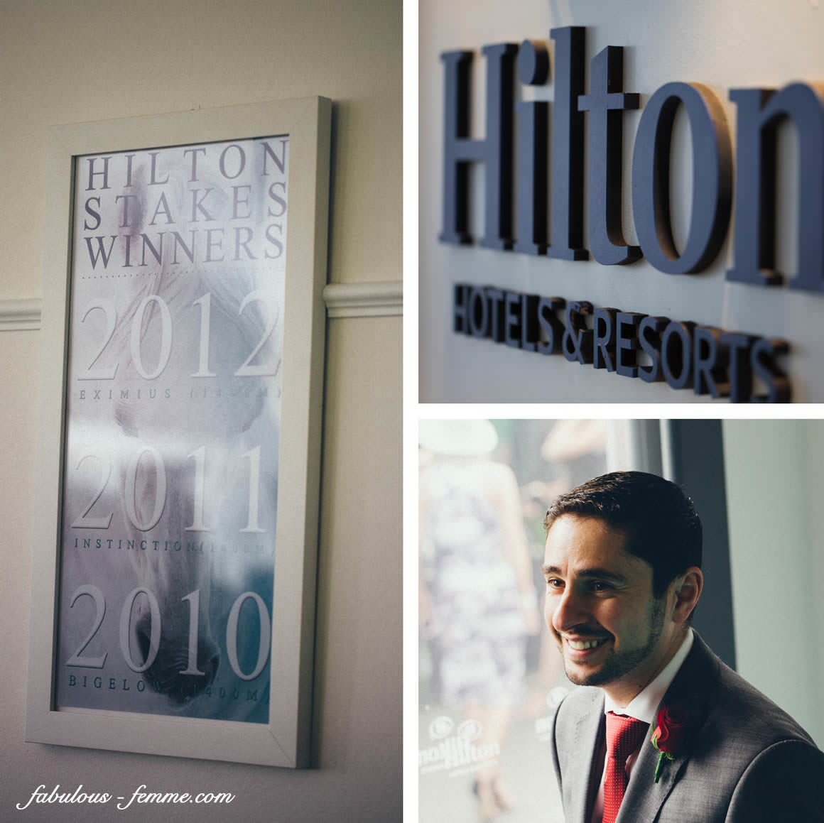 hilton decoration at the melbourne cup - luxury 