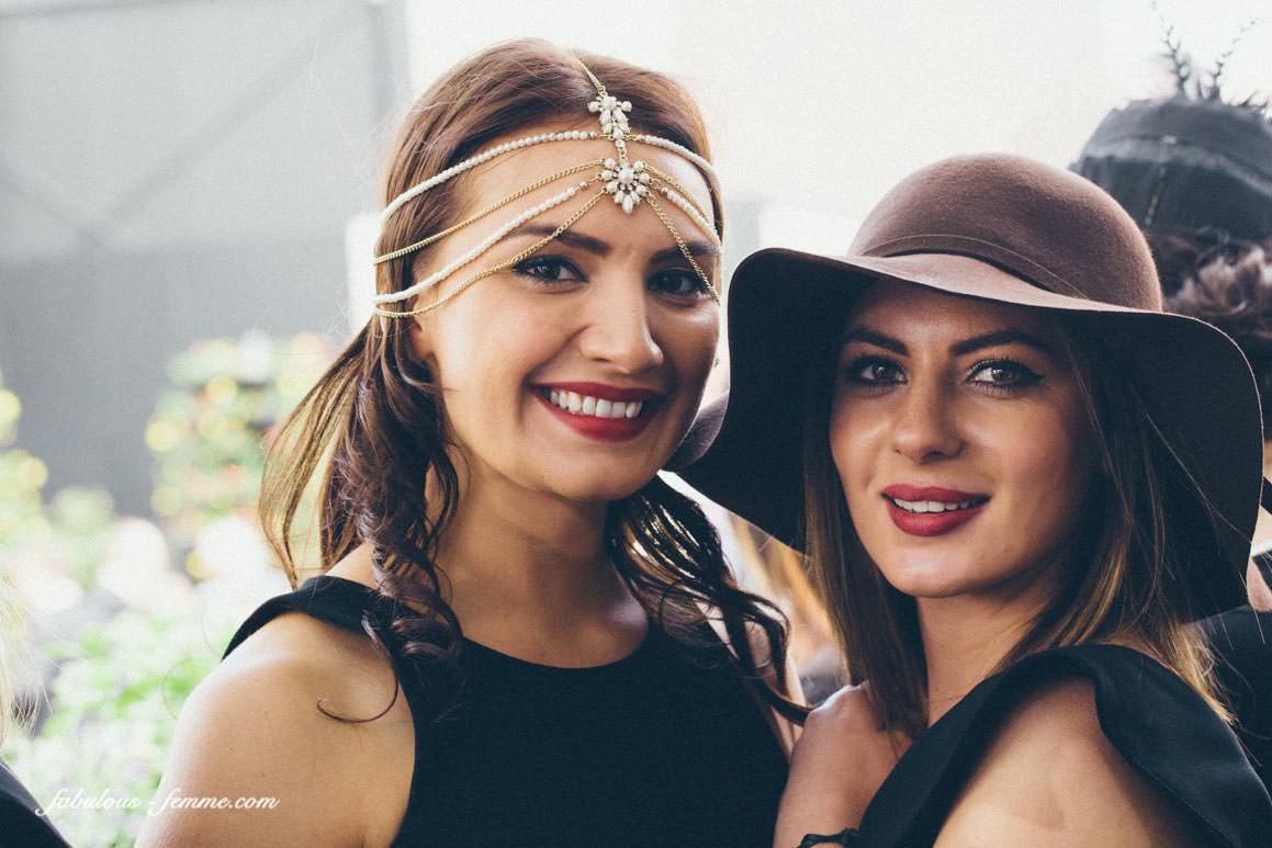 pretty girls at melbourne cup