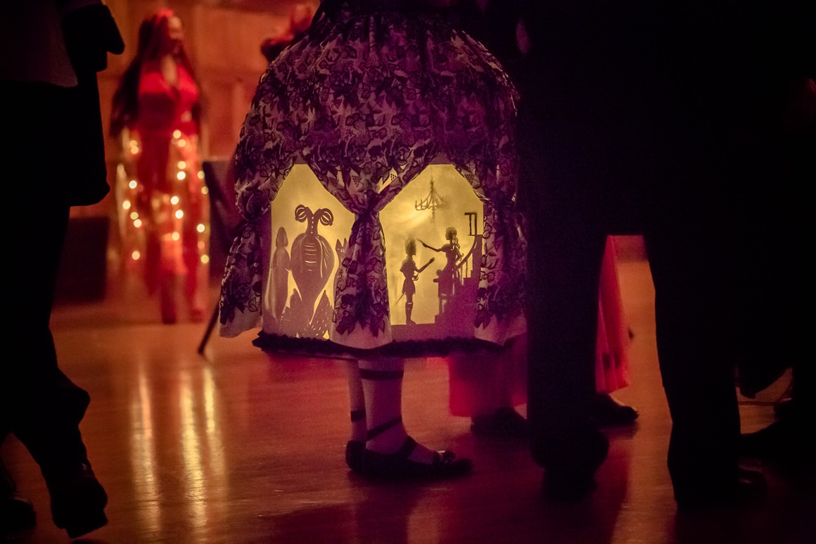 illuminated dress with story