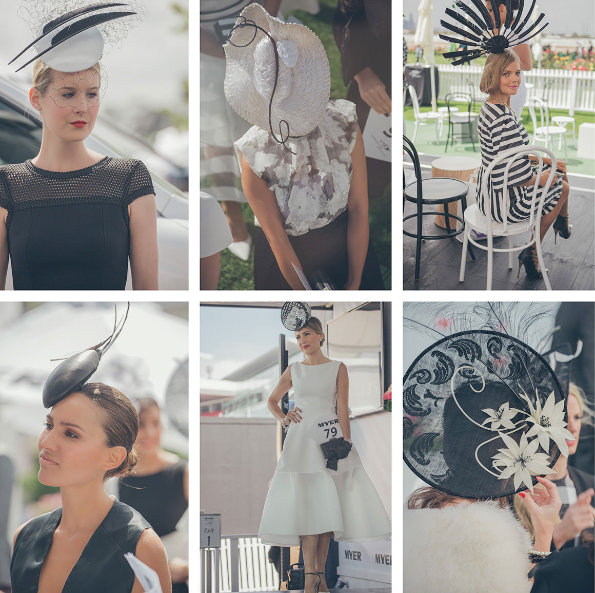 best millinery of the fashions on the field at the spring racing carnival in melbourne - derby day