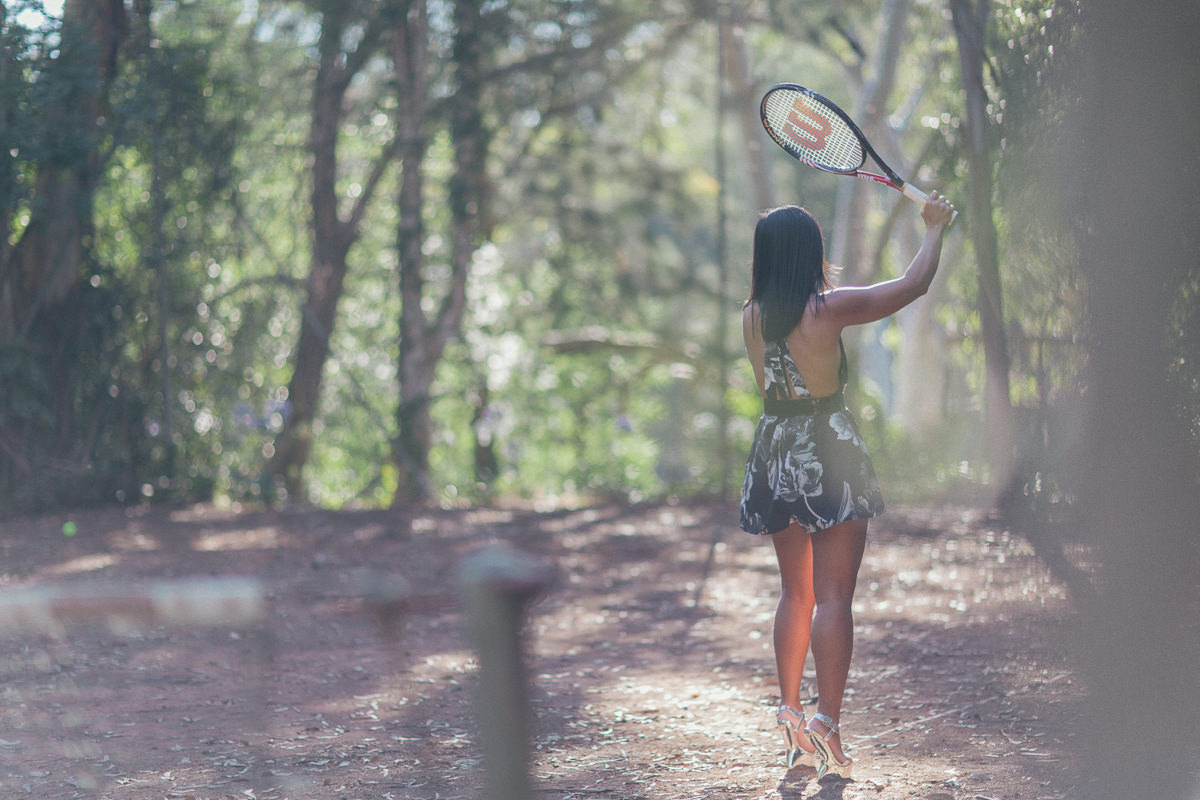 play tennis in a playsuit