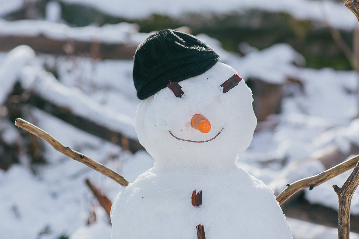 snowman in melbourne - lake mountain resort - snow trips in 2015 and 2016
