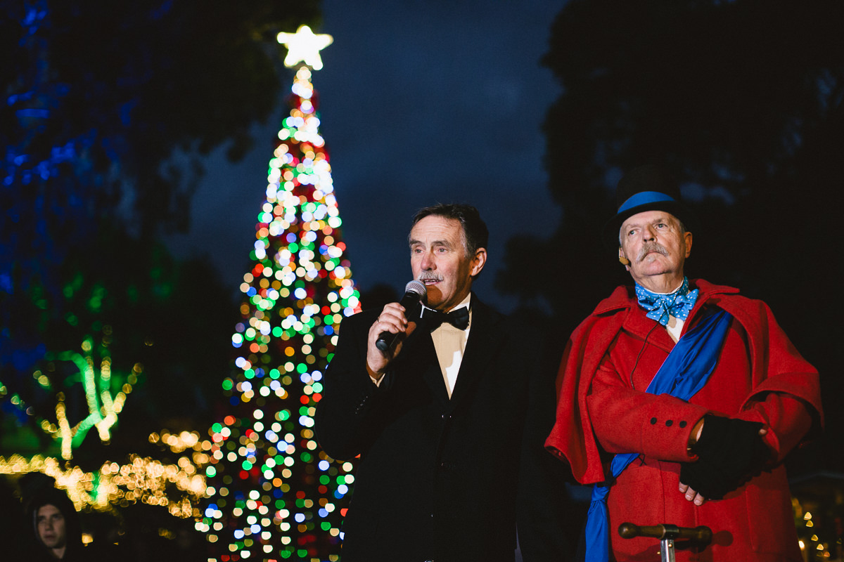 Opening of the Christmas Wonderlights in Sovereign Hill 