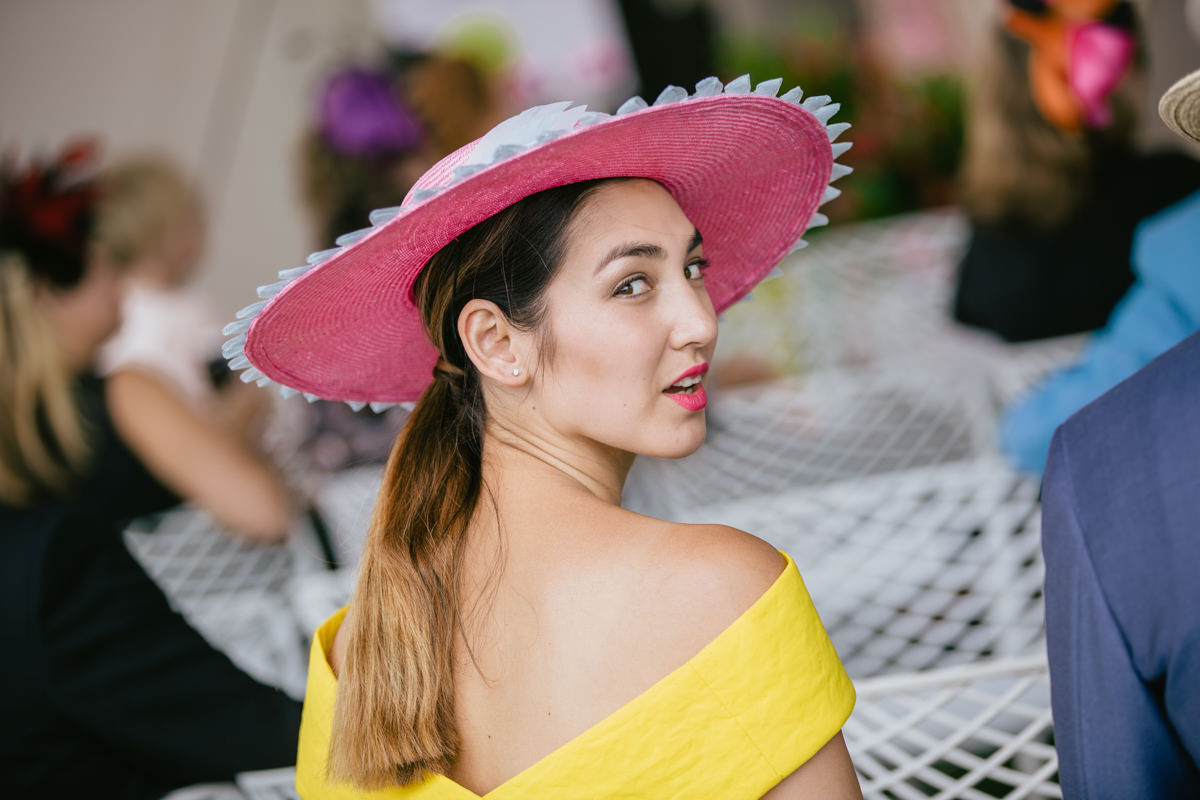 2015 spring racing fashion in caulfield, melbourne spring racing carnival 