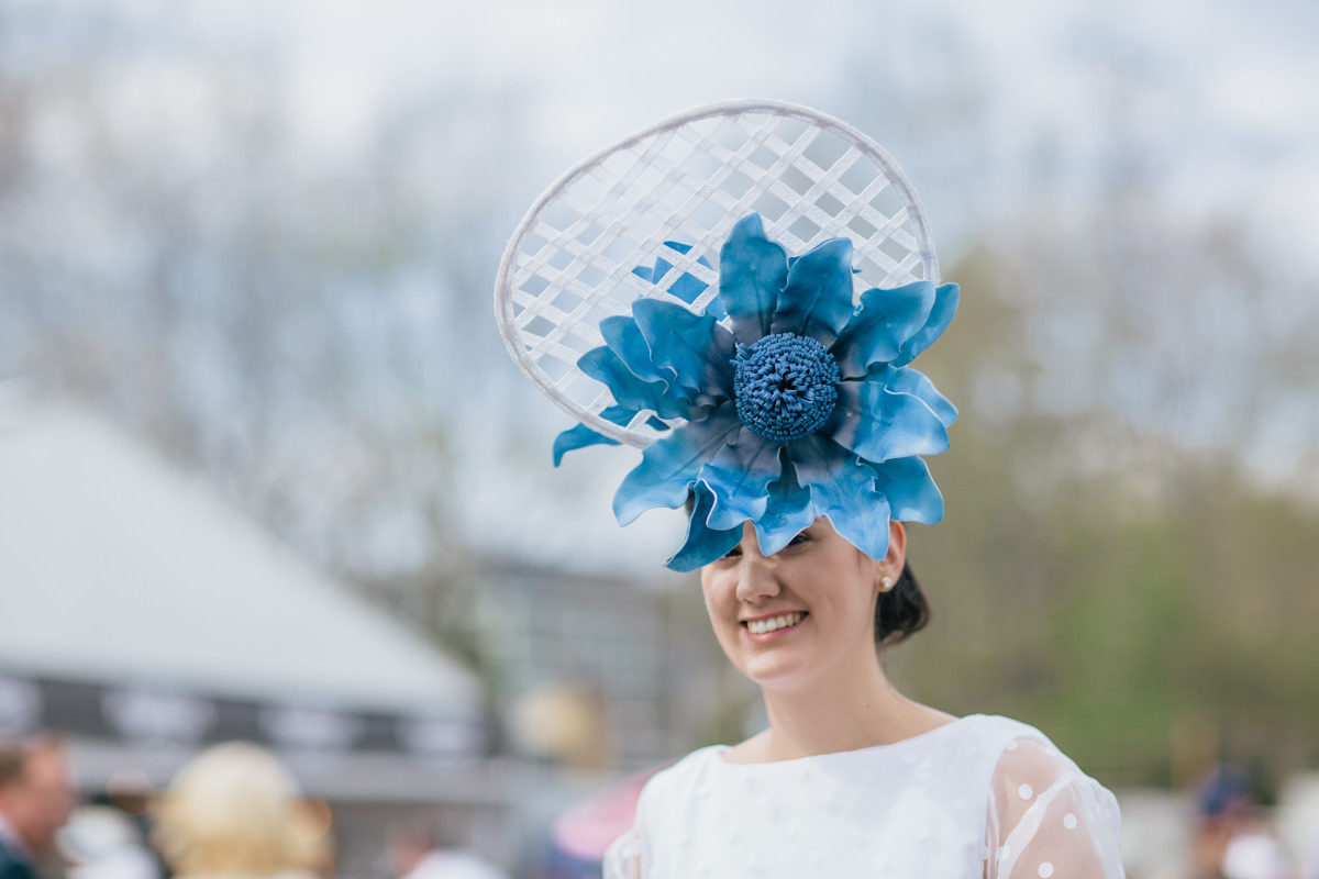 spring racing - horse races and fashion in caulfield