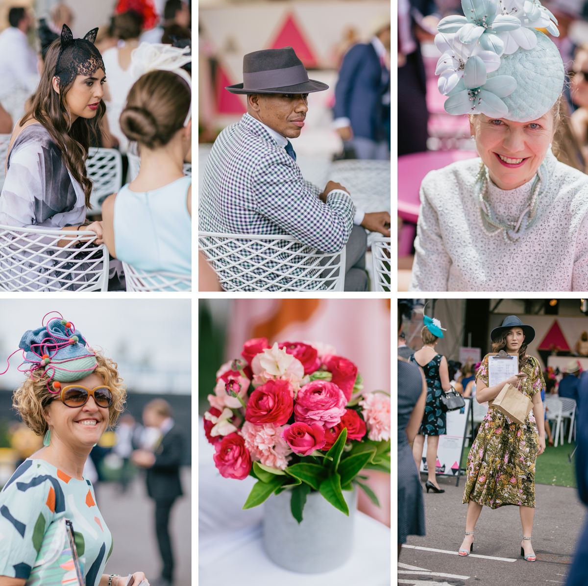 images and photographs of spring racing fashion 