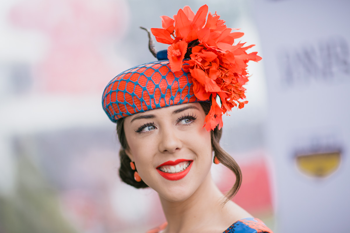 stunning millinery from Melbourne spring racing carnival