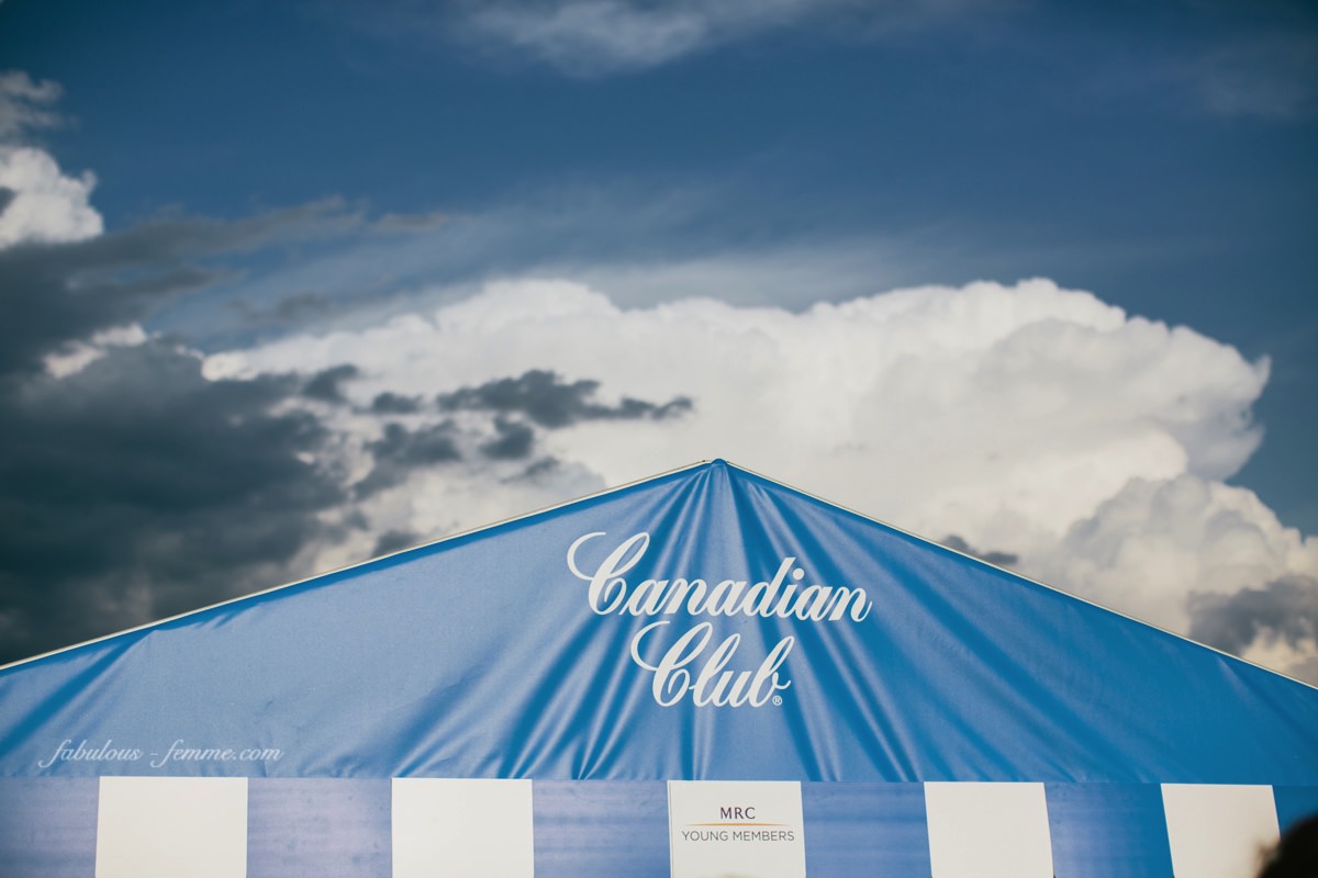 canadian club marquee - caulfield clouds moving in 