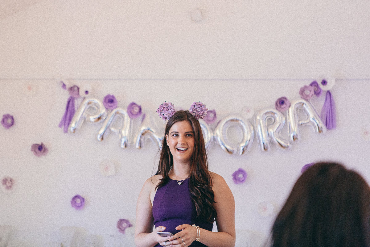 purple outfit matching purple flowers - pandora event - cute fashion and jewellery