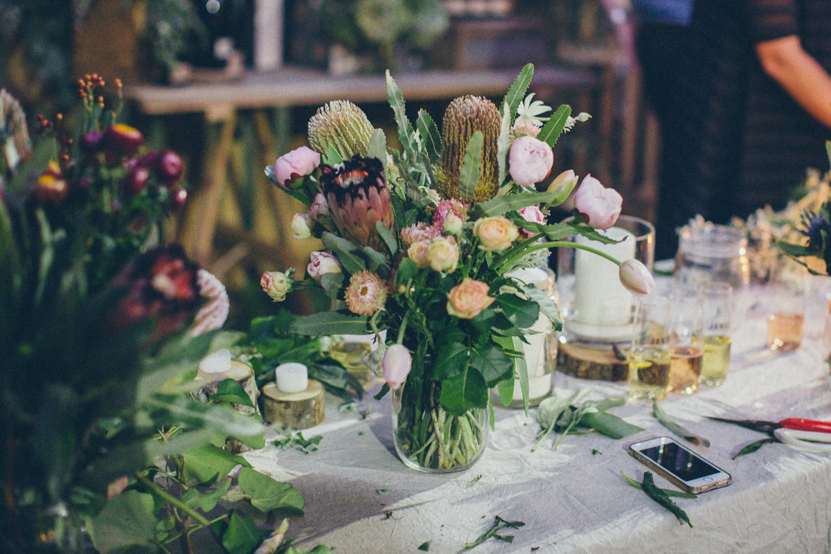 flower arrangements - Melbourne event styling