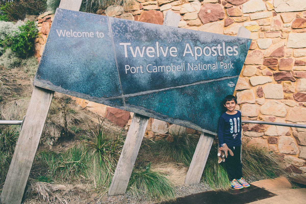 Twelve Apostles - Great Ocean Road - Sign