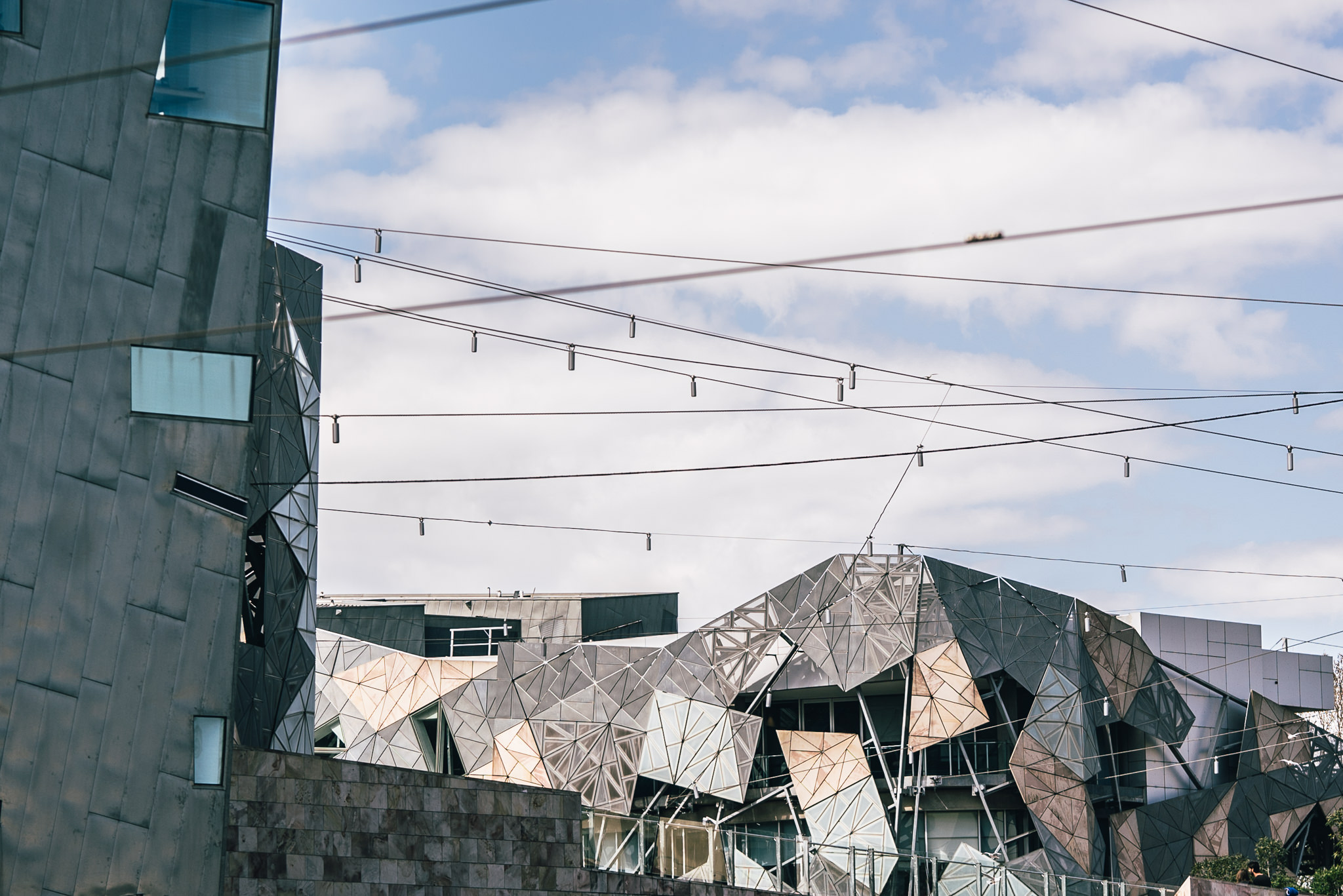 creative federation square photograph - different perspective