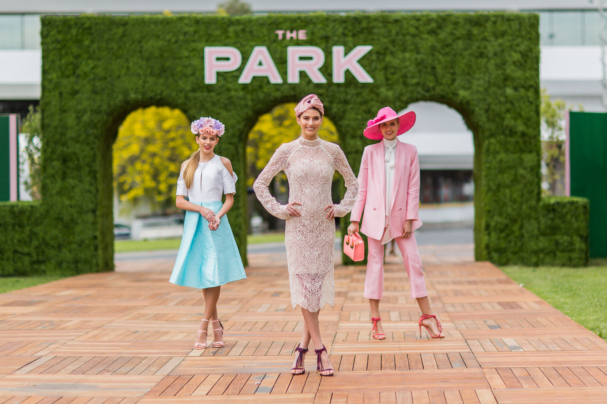 Myer Models at The Park in Flemington at the official Spring Carnival Launch 2016 for the Melbourne Cup - best photos