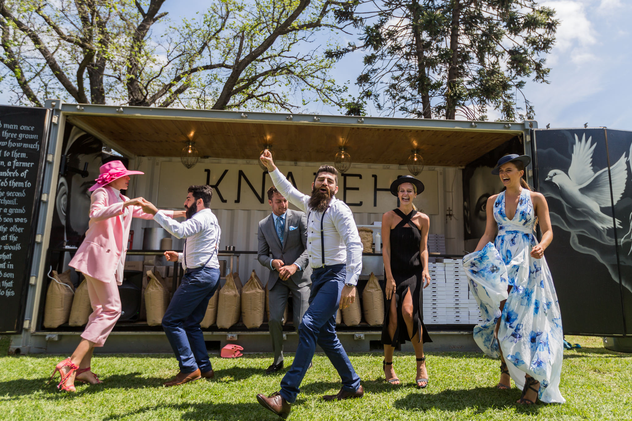 fun with the bearded bakers at the melbourne cup