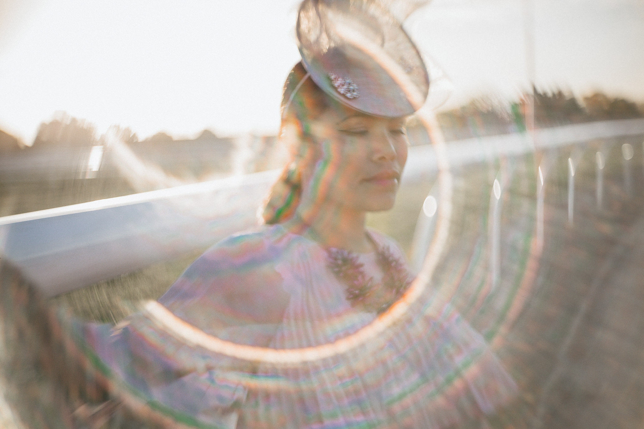spring racing - lens flare