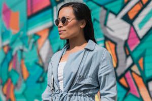 fashion blogger exploring melbourne