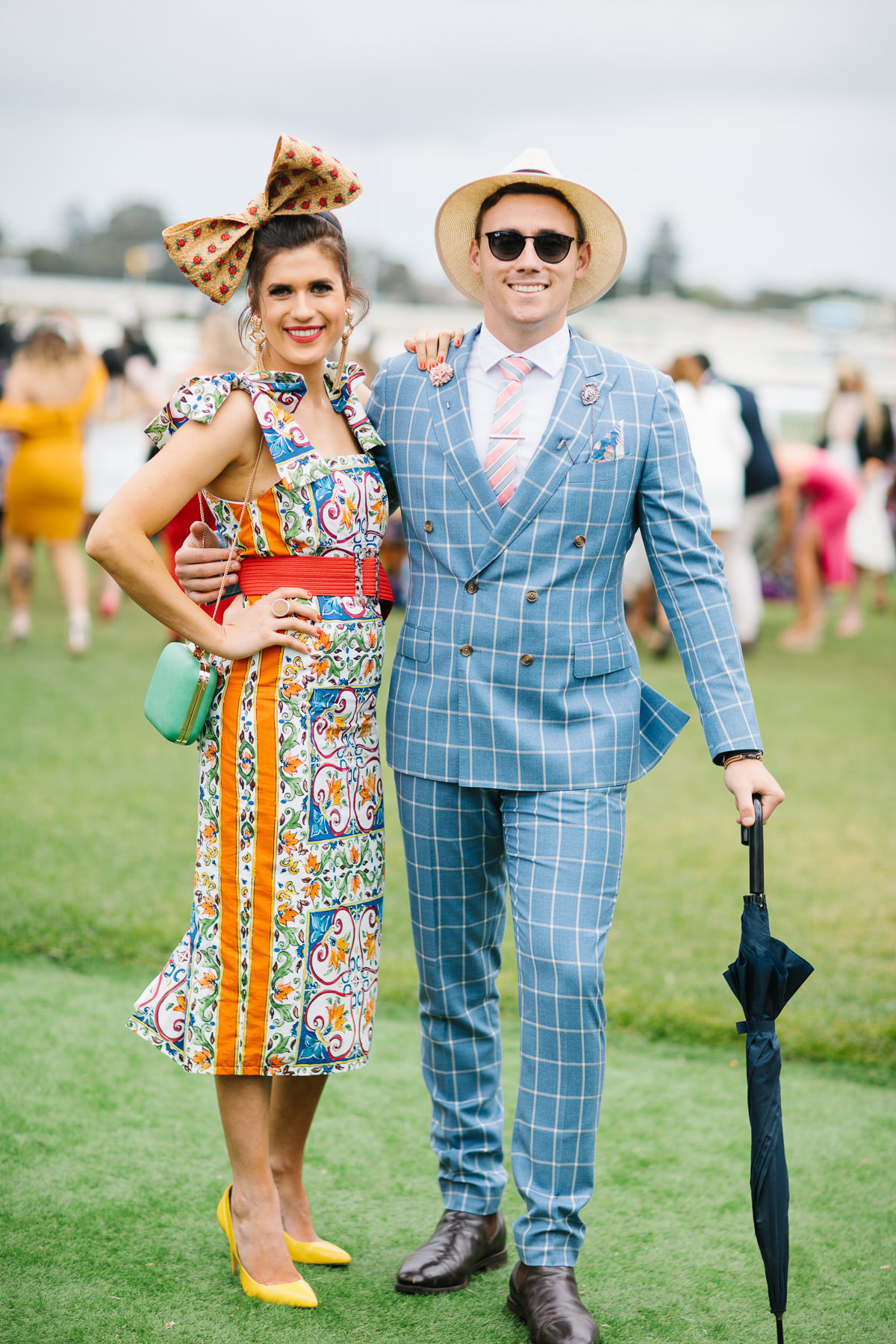 Couples Fashion (Squad) Winner at the Fashions on the Field Competition at Caulfield Cup