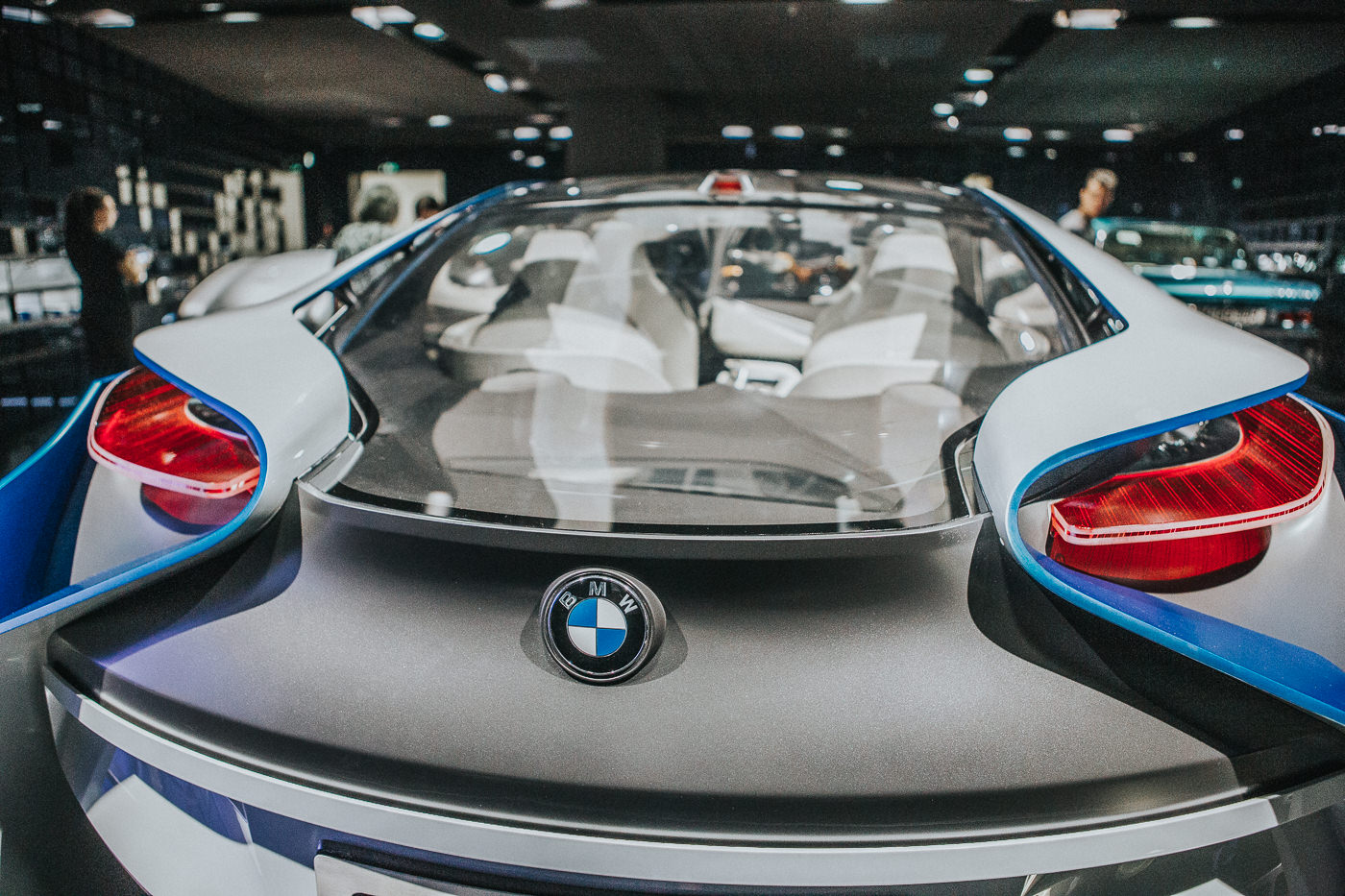 rear of bmw vision 
