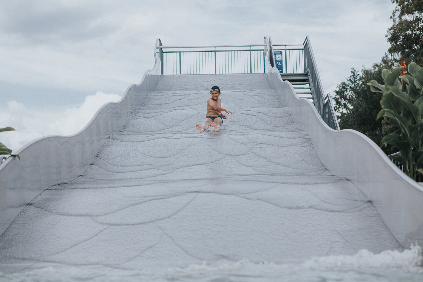 giant water slide