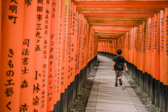 Japan Travel Diary - Red Gates Kyoto
