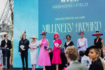 Myer Fashions on The Field Lillian Frank AM MBE Millinery Award 2022