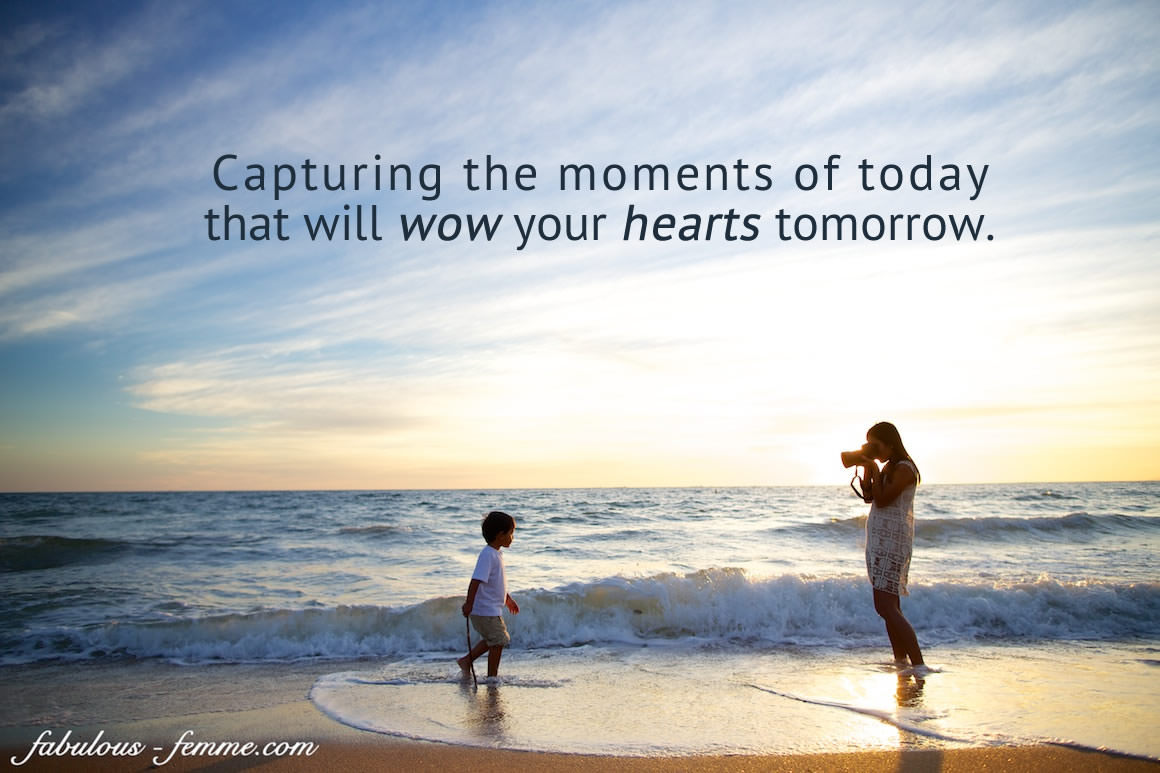 photography quote - capture the moment