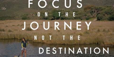 Quote - Focus on the journey not the destination - Travel Quote