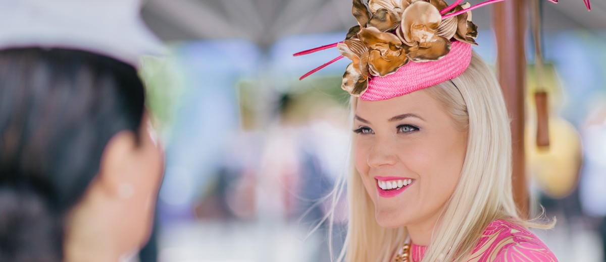 hot pink - outfit at the races - fashions on the field