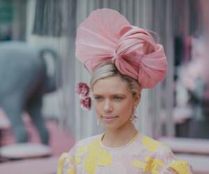 millinery - winning piece 2017 at the Melbourne Cup Fashions on the Field and Victorian Final