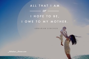 mothersday quote - all I am I owe to my mother