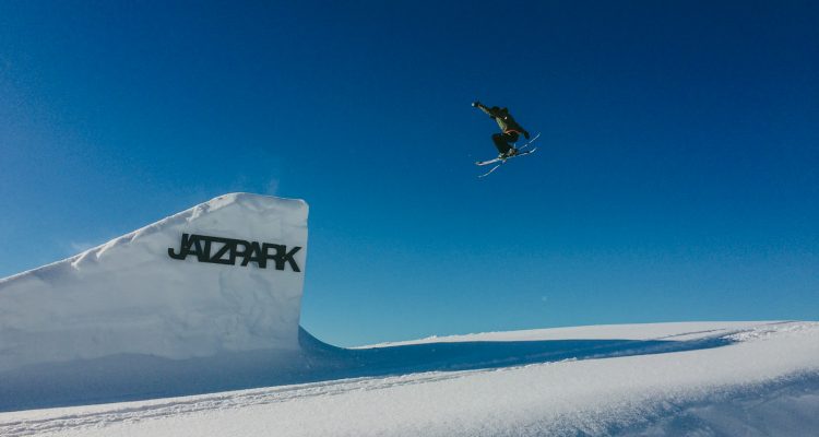 trickski jumps in davos - best snowboarding park