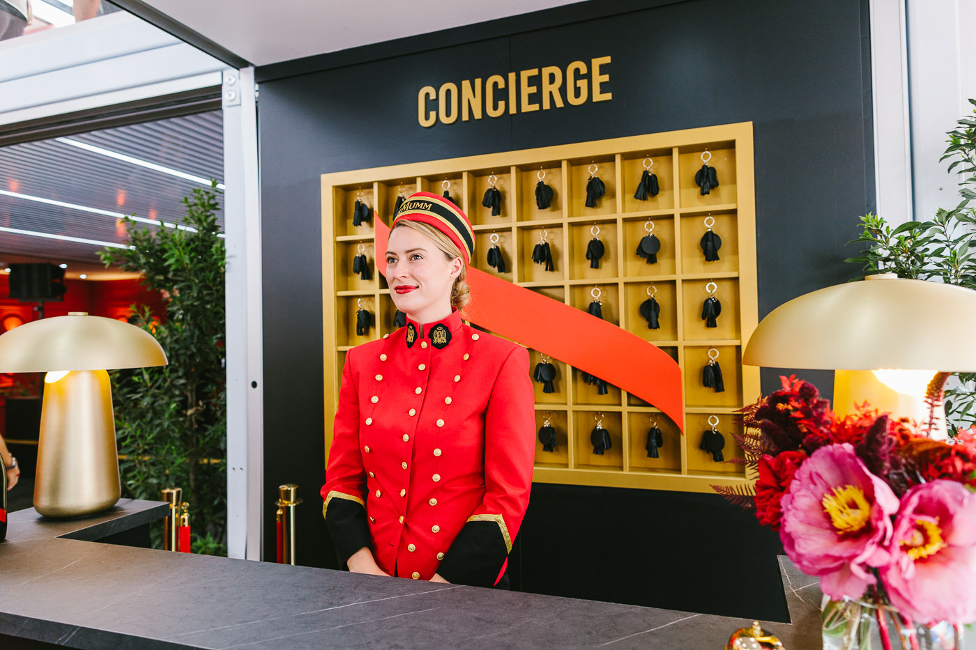 Mumm Marquee - French Hotel Theme - Birdcage 2019