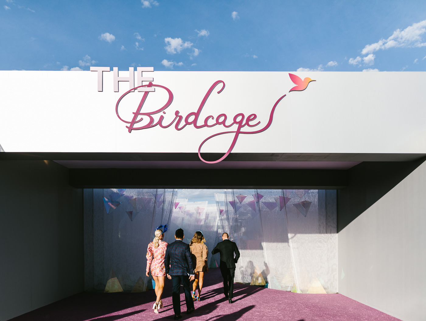 A walk through the Birdcage at the 2019 Melbourne Cup - entrance