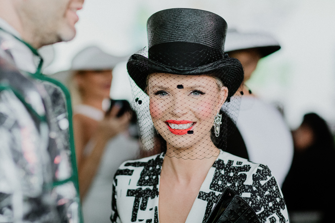 Top hat Trends in Melbourne - at Derby Day 