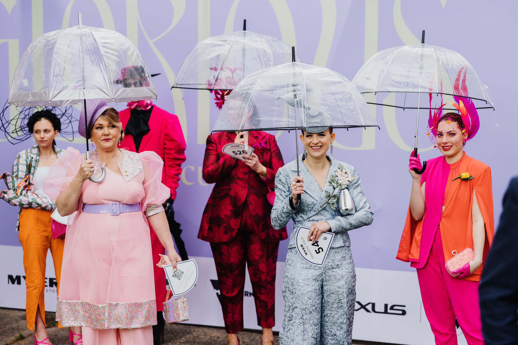 Rain at the Melbourne Cup - Be prepared for rain at the races