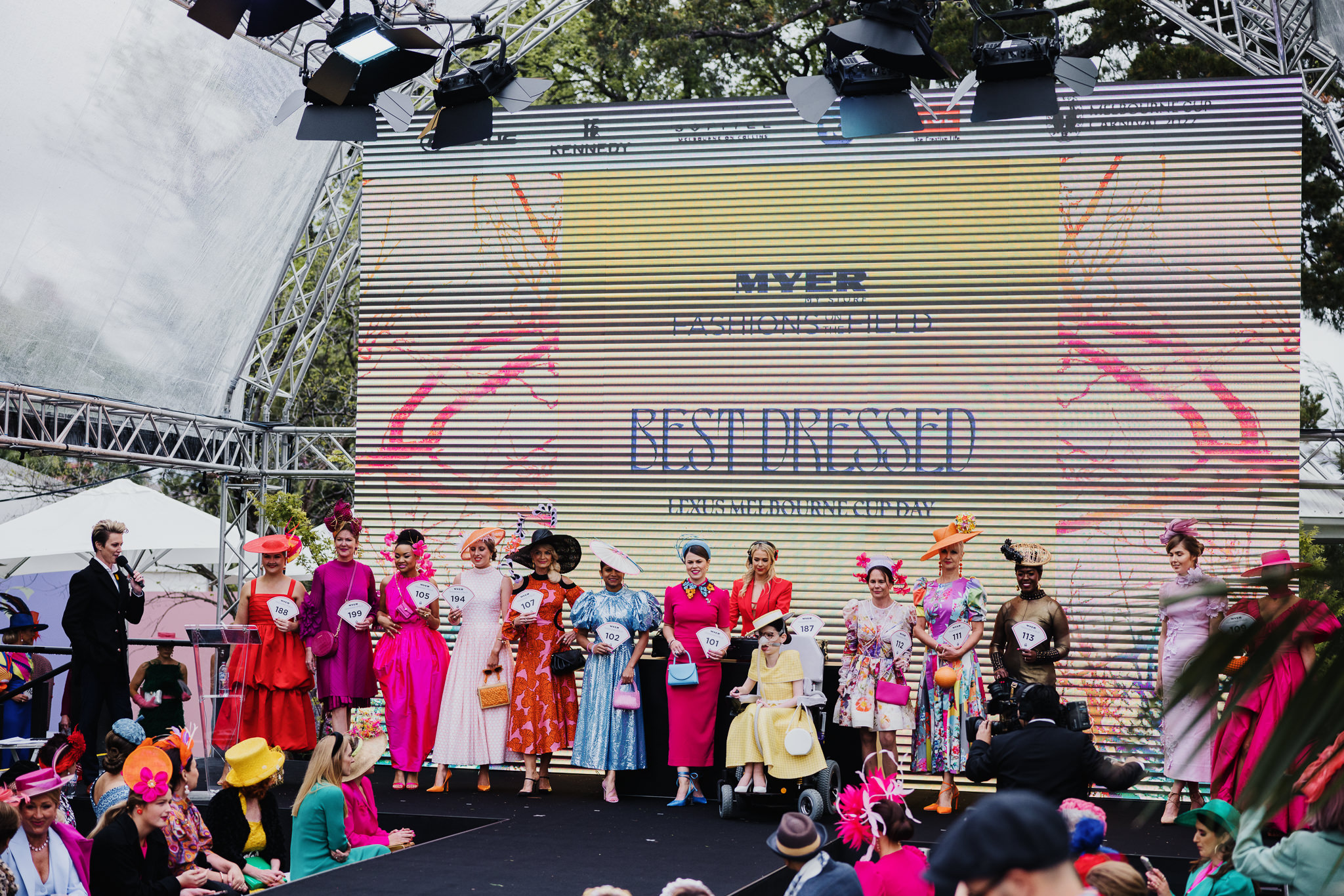 Fashions on the field stage