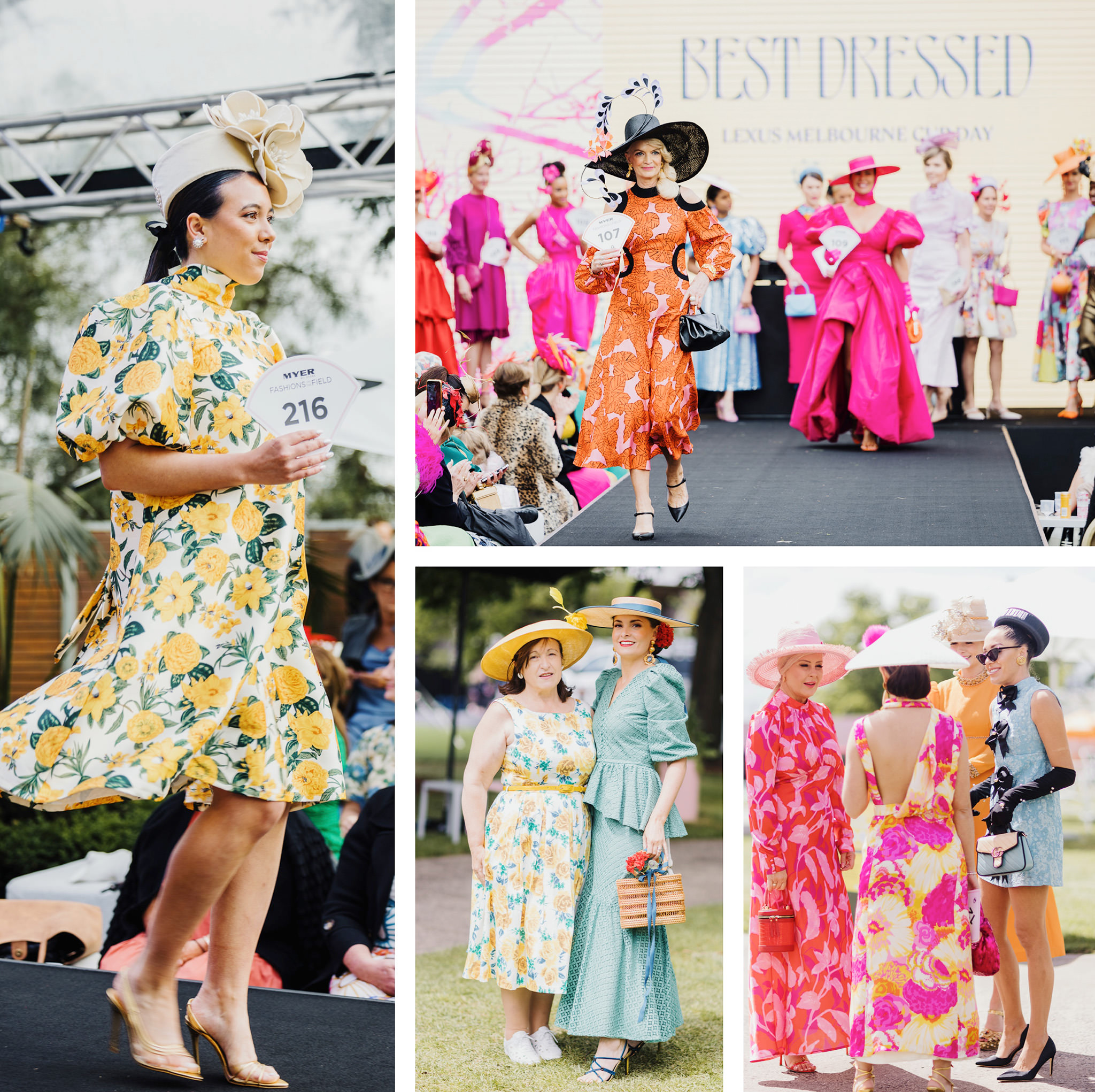Fashion 2022 at the races in Melbourne