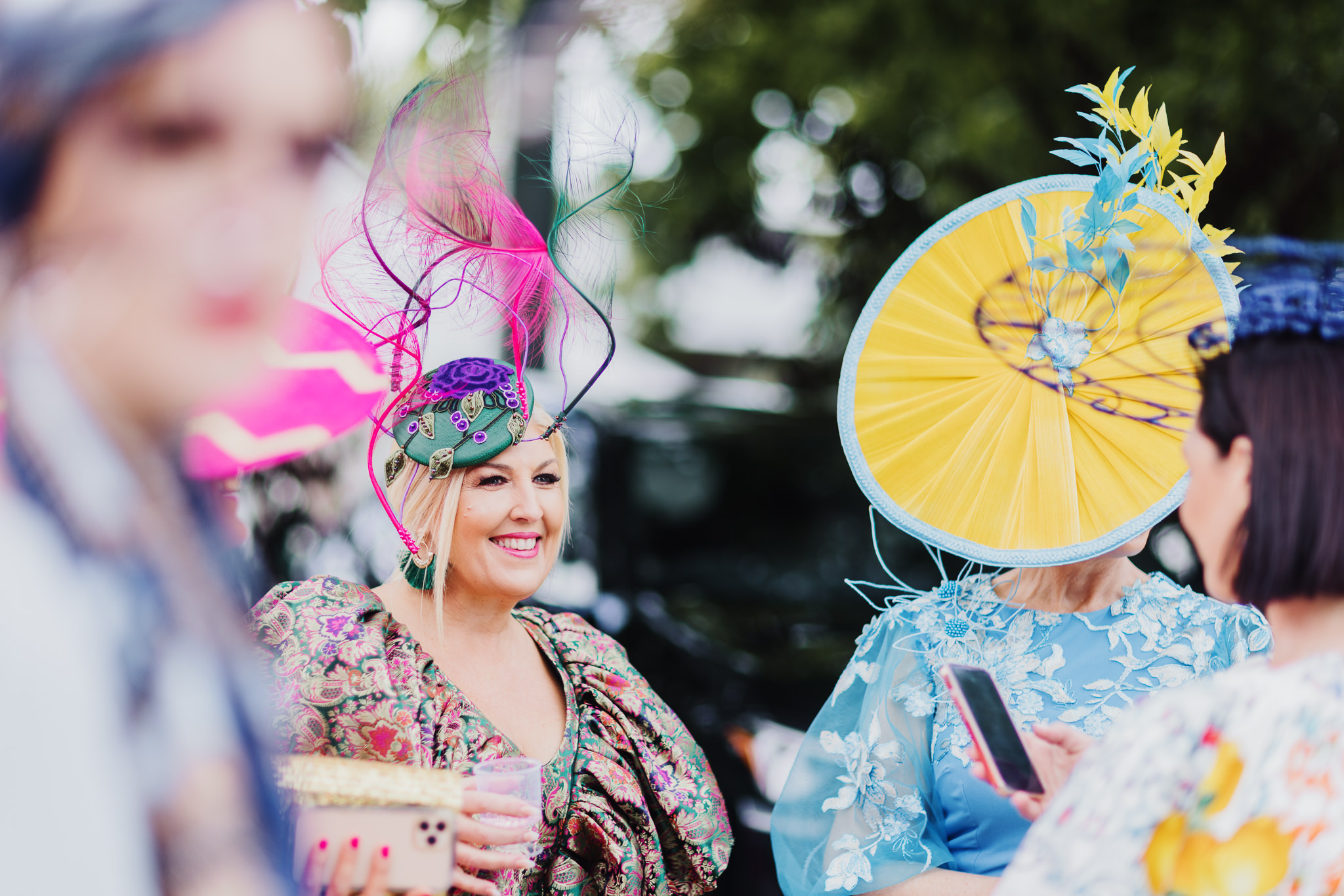 Millinery Award 2022 - Colourful and creative hats at the races